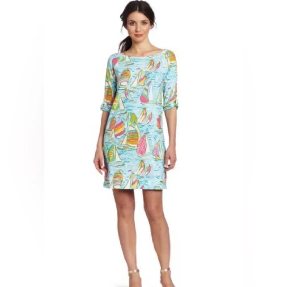 Lily Pulitzer U Gotta Regatta Camie Dress RARE Small